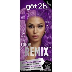 got2b Color Remix Semi-Permanent Hair Dye - Purple Punch